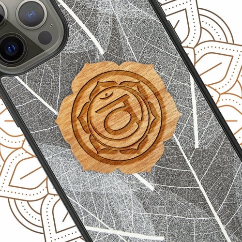 Gesichts Yoga Shop 8 ChakraYogaSymbolSacralChakraSkeletonLeavesPhoneCaseiPhoneSamsungHuawei